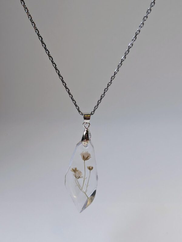 Baby's Breath Crystal Pendant