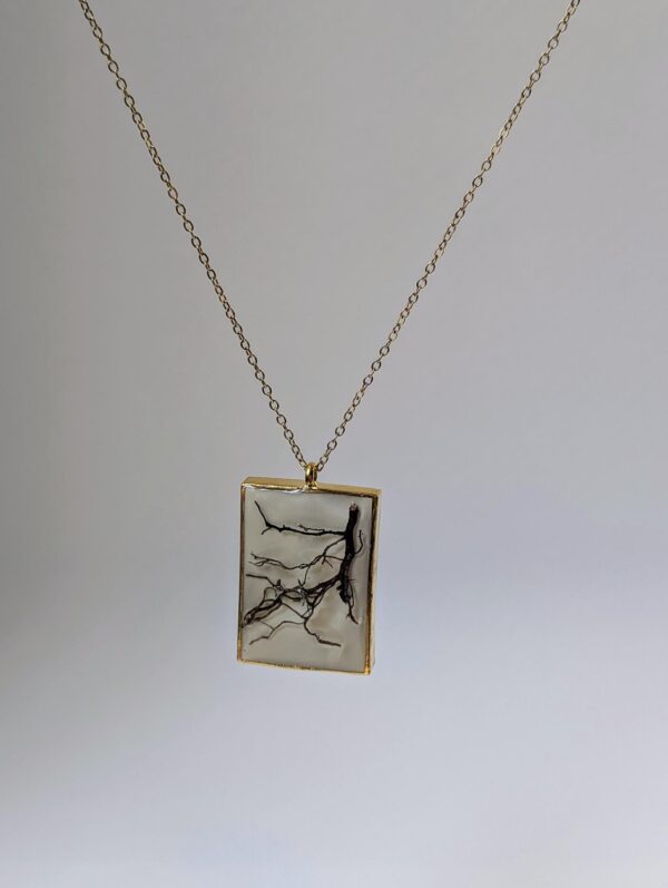 Wild Root Square Pendant