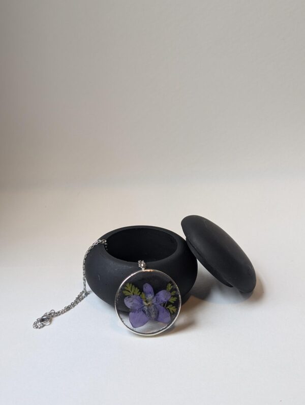 Wild Violet Round Necklace - Image 2