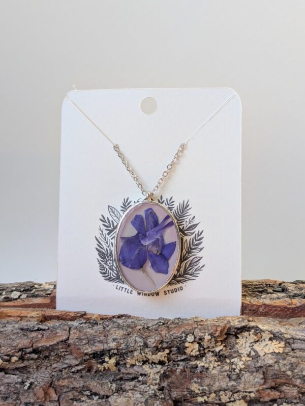 Larkspur Pink Pendant - Image 4