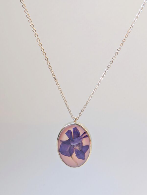 Larkspur Pink Pendant