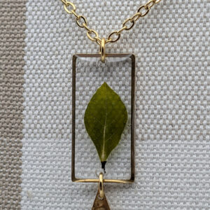 Dogwood Leaf Pendant