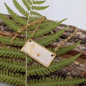 Hello Moon Dainty Pendant