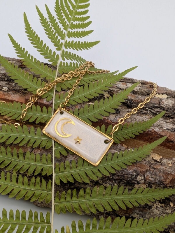 Hello Moon Dainty Pendant
