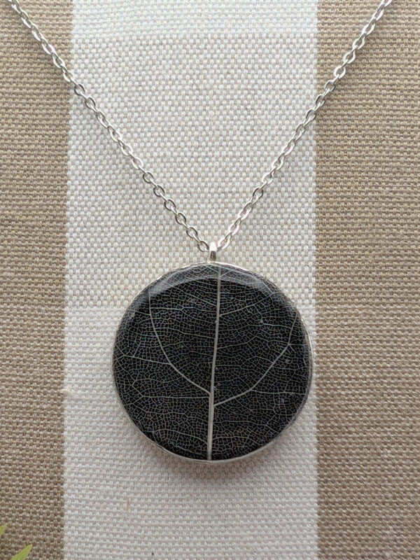 Skeleton Leaf Pendant