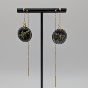 Queen Anne’s Lace Threader Earrings