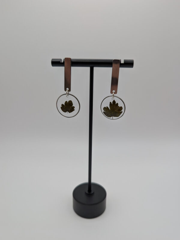 Columbine Leaf Earring - Image 2