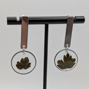 Columbine Leaf Earring