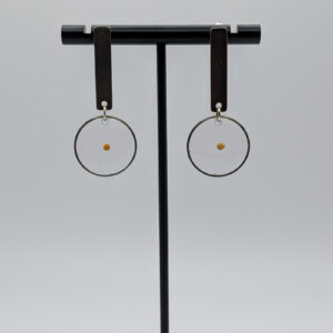 Silver Mustard Seed Earrings