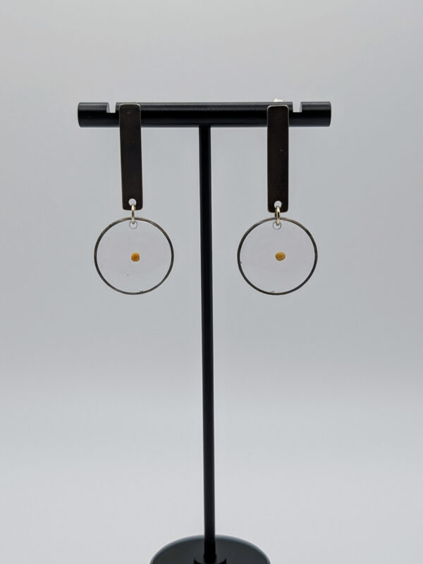 Silver Mustard Seed Earrings